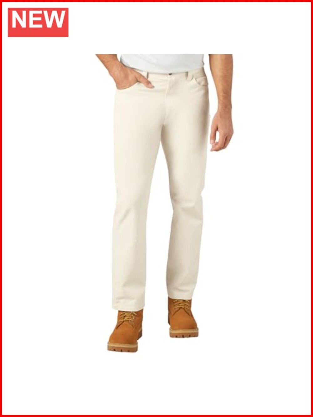 Men's Utility Painter's Pants Relaxed Fit High Rise Straight Work Cargo